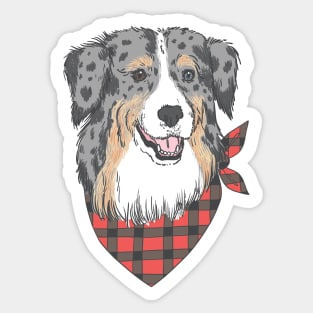 good boy - Australian shepherd Sticker